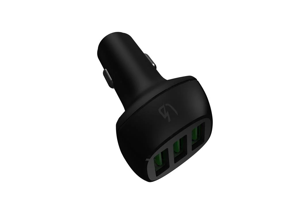 Carregador para Carro Powerride 54w 3xusb 18w