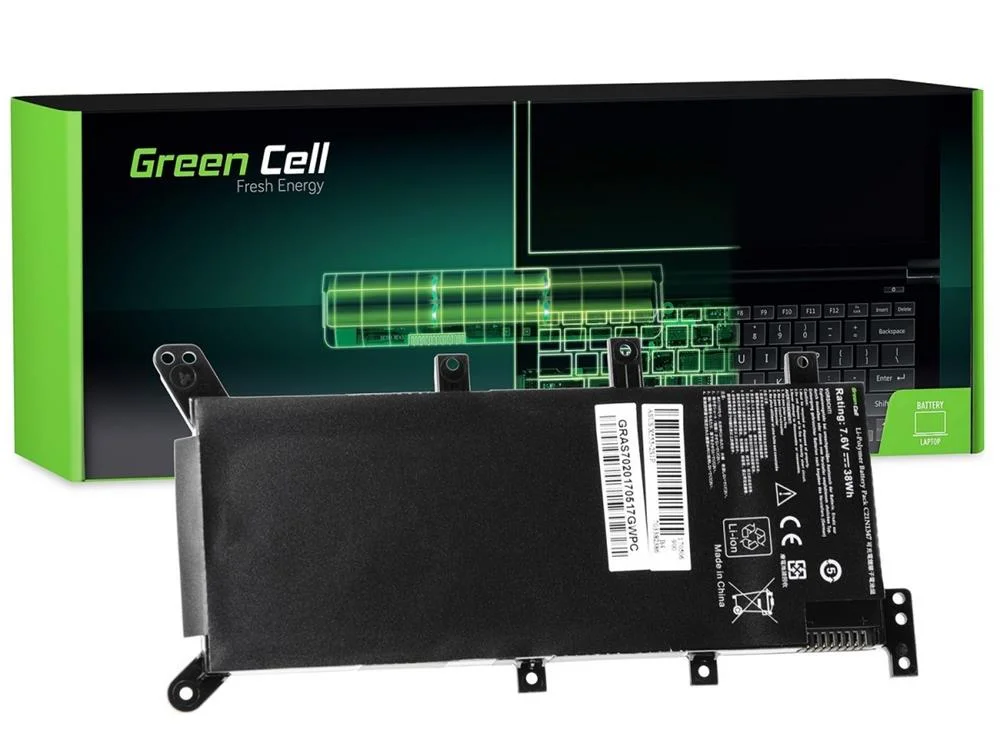Green Cell Battery C21n1347 For Asus A555 A555l F555 F555l F555ld K555 K555l K555ld R556 R556l R556l
