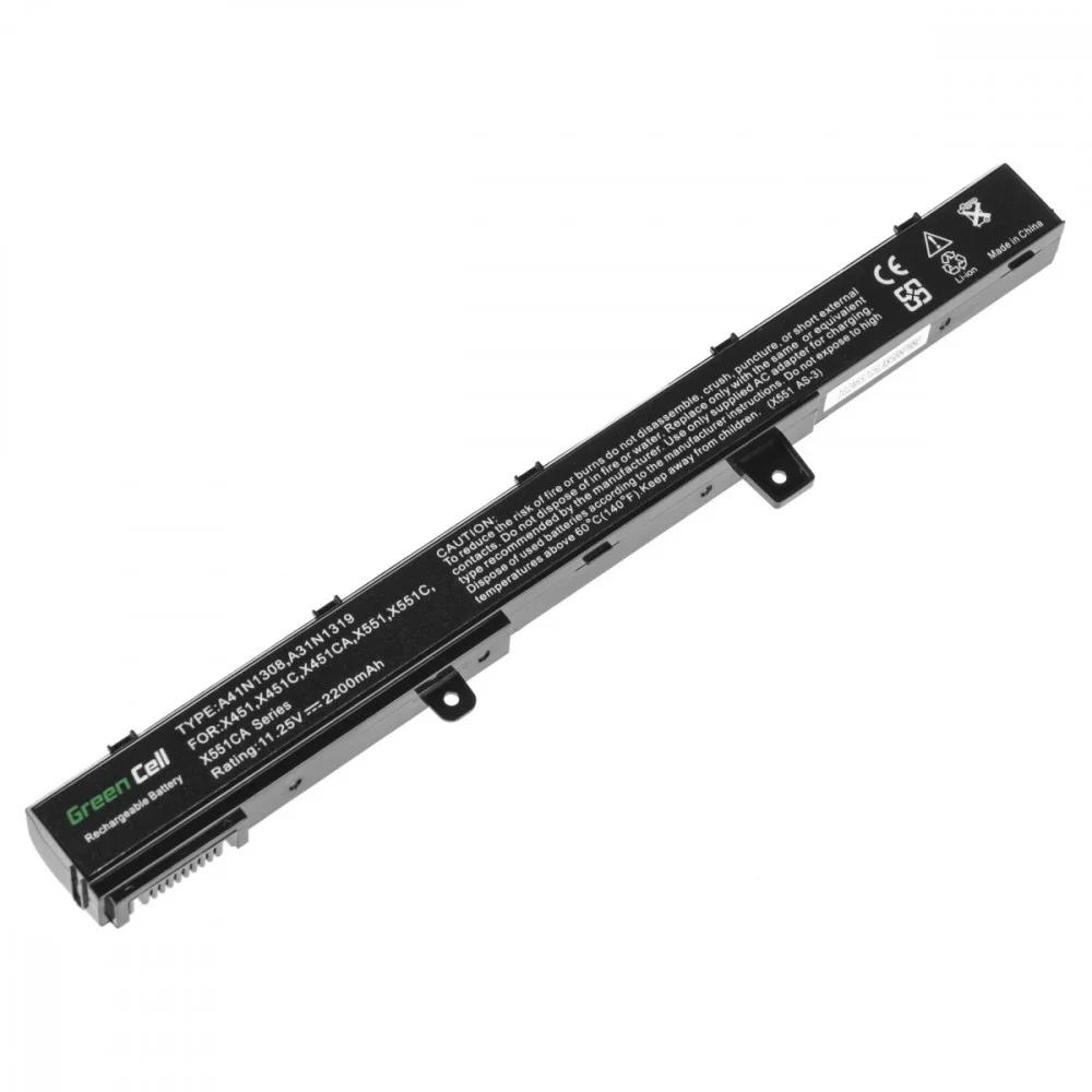 Green Cell Battery A31n1319 A41n1308 For Asus X551 X551c X551ca X551m X551ma X551mav F551 F551c F551