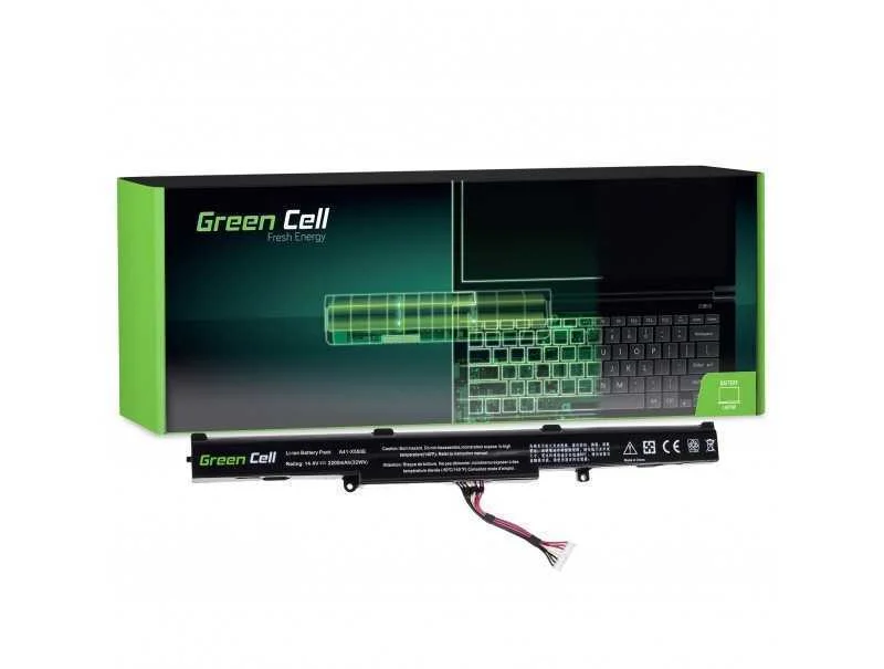 Green Cell Battery A41-X550e For Asus A450 A550 F550 K550 R510 R510d R510dp X450 X550 X550d
