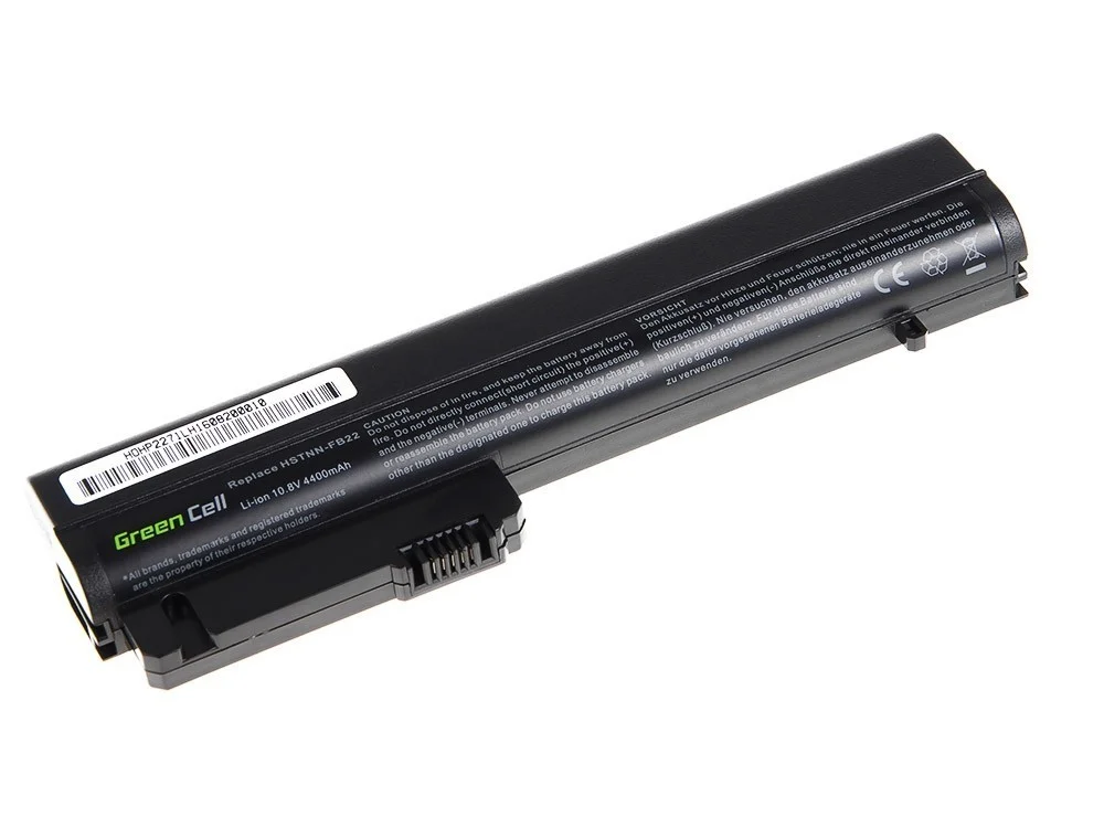 Green Cell Battery Hstnn-Fb21 For Hp Elitebook 2530p 2540p Hp Compaq 2400 2510p