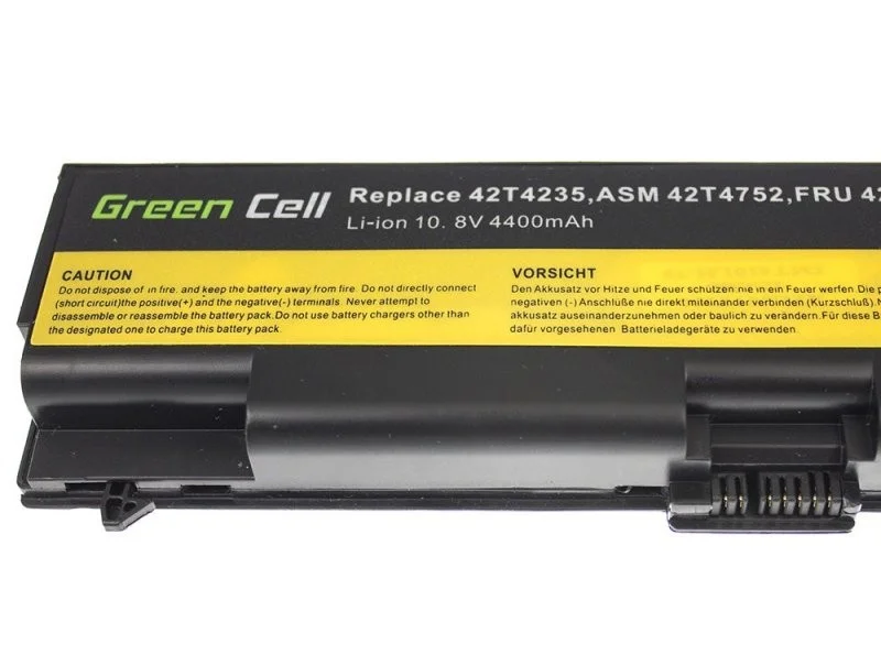Green Cell Battery 42t4795 For Lenovo Thinkpad T410 T420 T510 T520 W510 Sl410, Edge 14