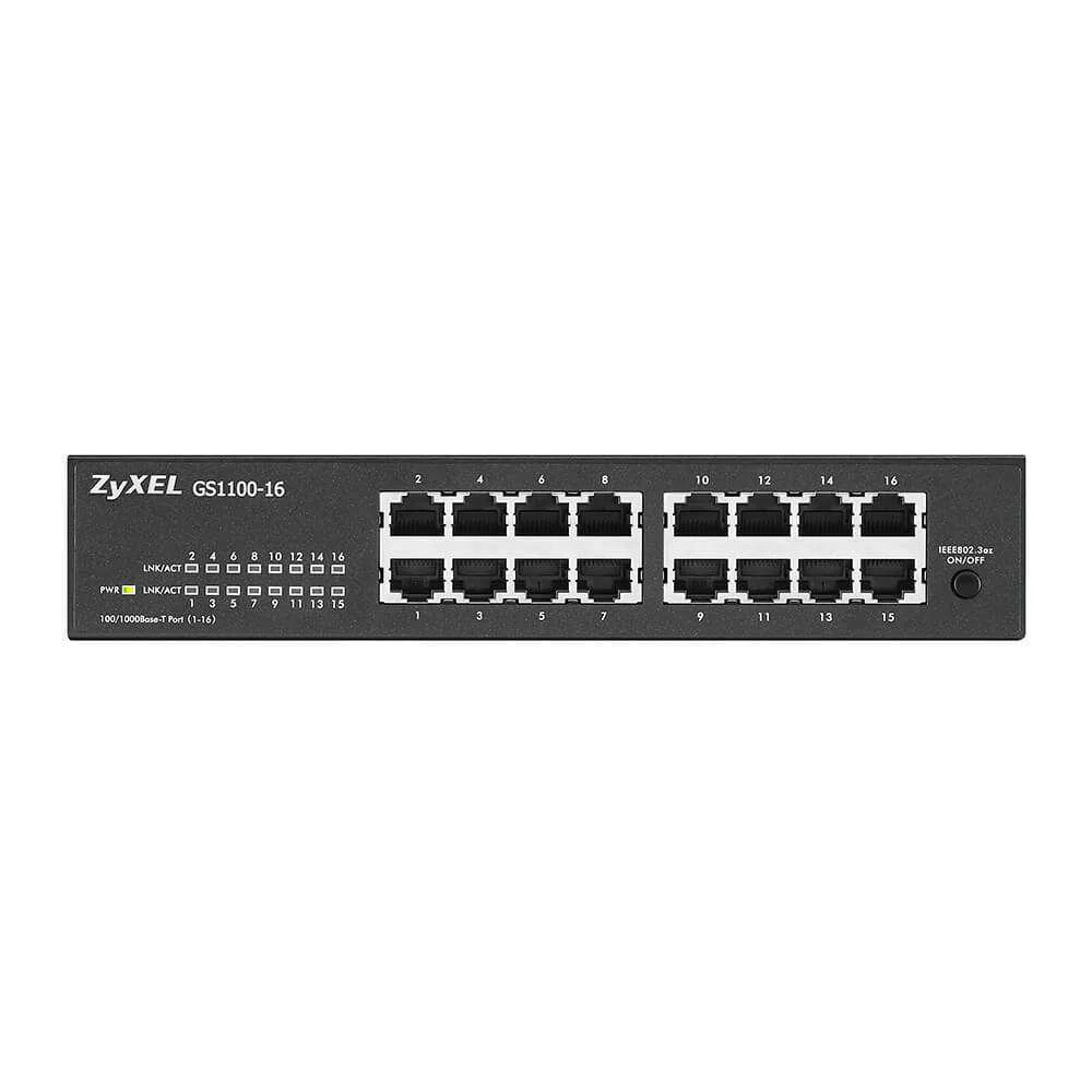 Zyxel Gs1100-16 No Administrado Gigabit Ethernet .
