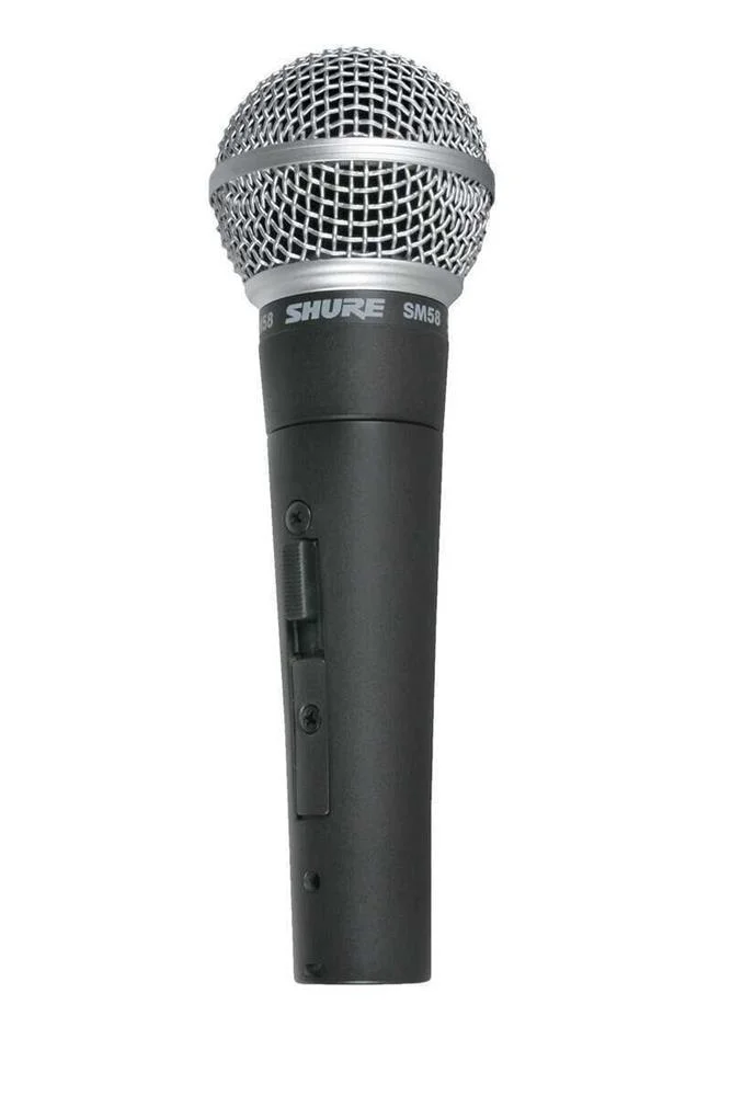 Shure Sm58 Black Studio Microphone