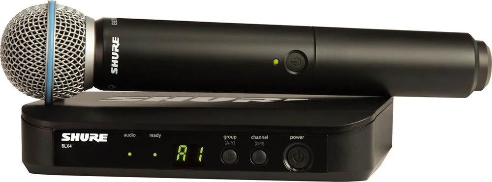 Sistema Sem Fio Portátil Beta58 518-542 Mhz