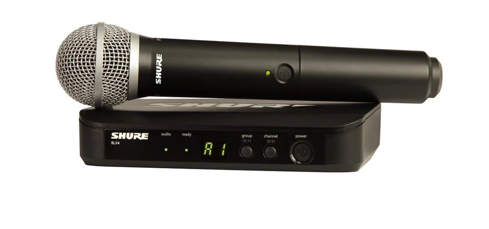 Sistema Sem Fio Portátil Pg58 606-630 Mhz
