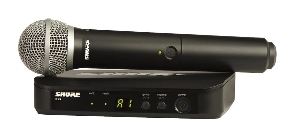 Sistema Sem Fio Portátil Pg58 518-542 Mhz