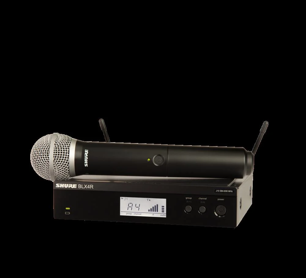 Sistema inalámbrico PG58 de mano con receptor enr.