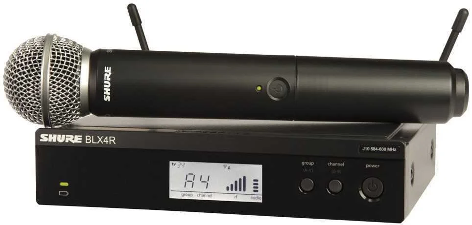 Sistema Receptor Port&aacute;til em Rack Sem Fio Sm58