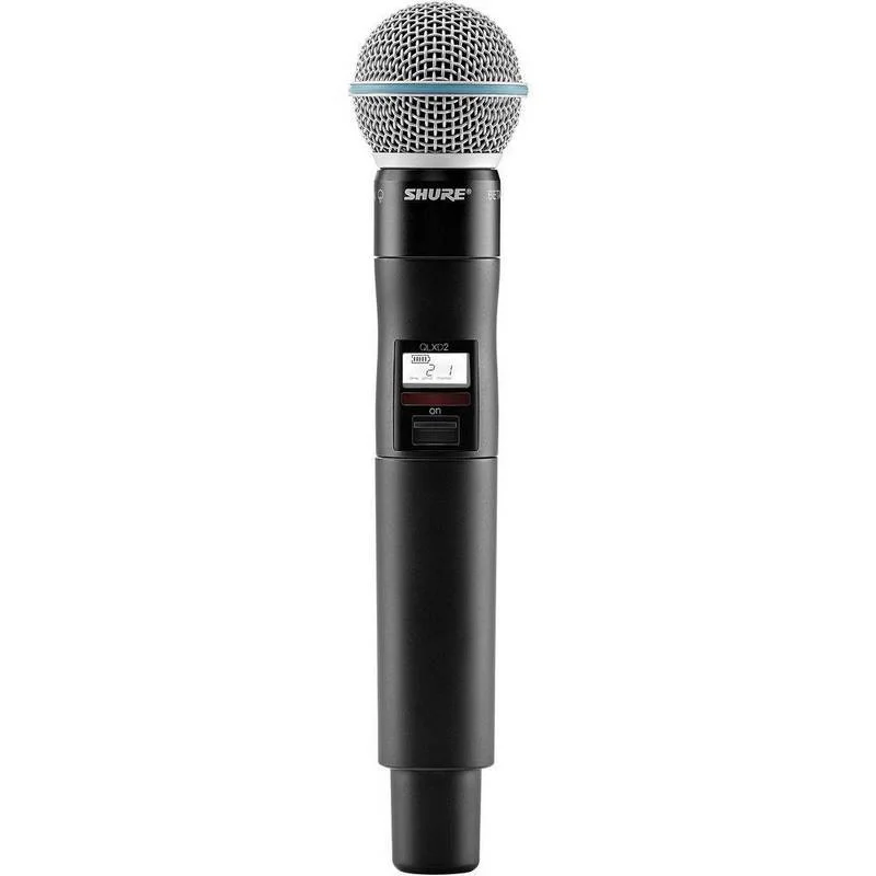 Transmisor de Mano Qlx-D Con C&aacute;psula Beta58. 606-.