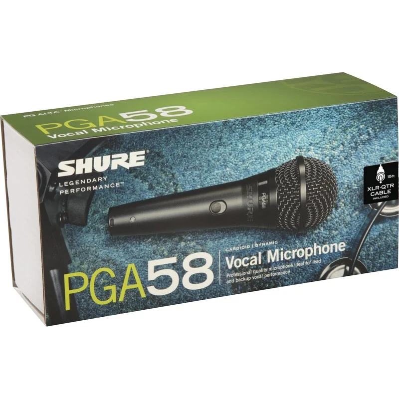 Microfone Vocal Din&acirc;mico Cardi&oacute;ide Com Switch