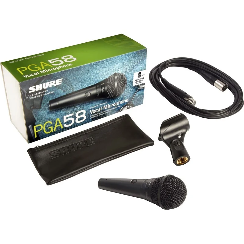Micrófono Dinámico Vocal Con Interruptor Y Cable .