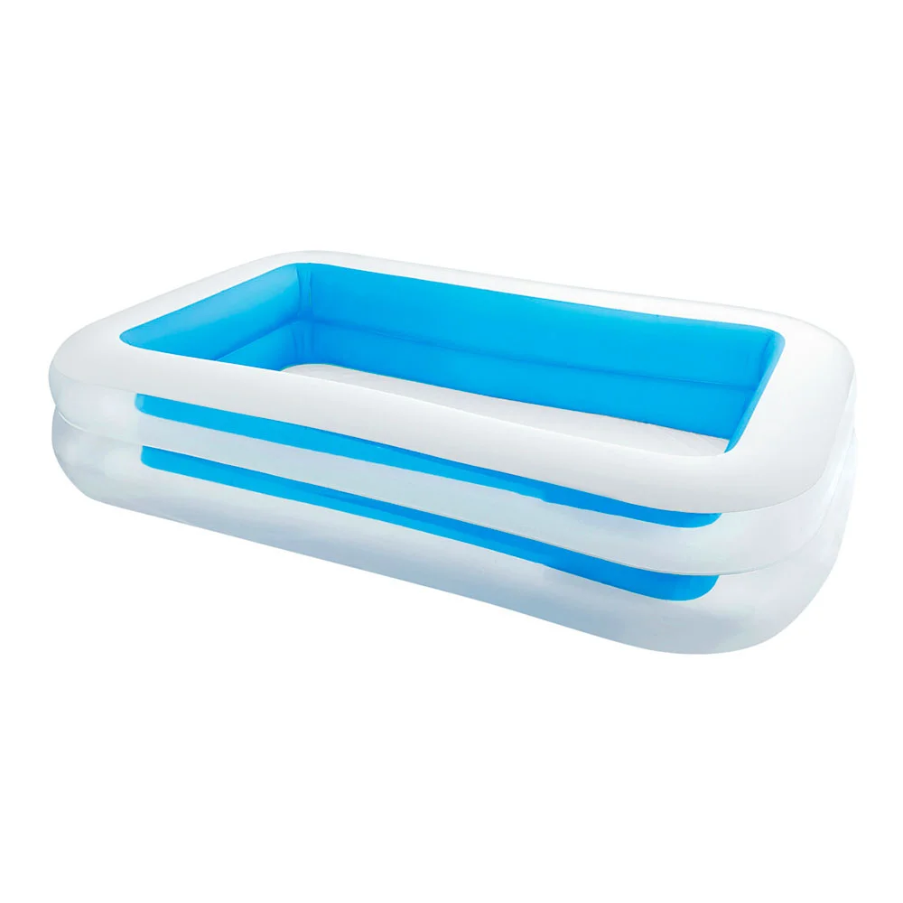Piscina Retangular 2 Anéis 262x175x56cm 2 Câmara de Ar. Intex