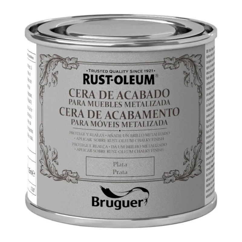 Cera De Acabamento Chalky 125ml Prata