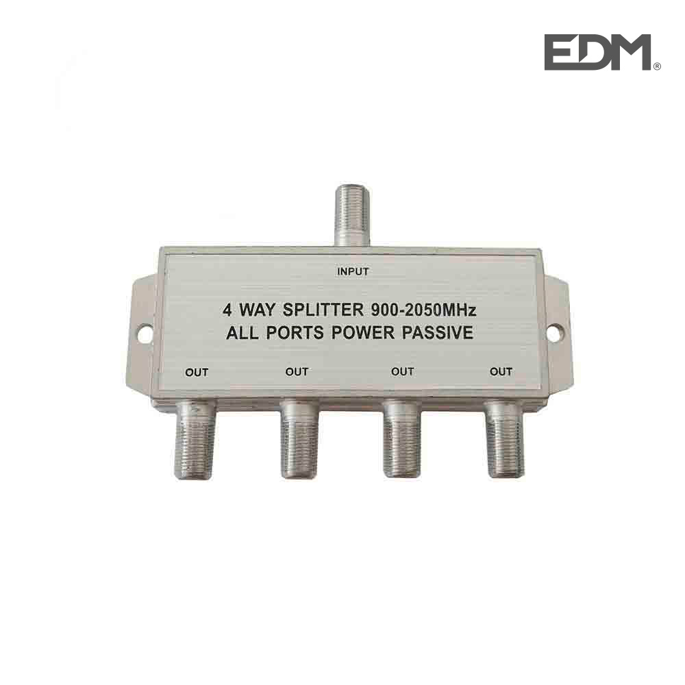 Repartidor 4 Vias 900-2050 Mhz Somente Parabolica