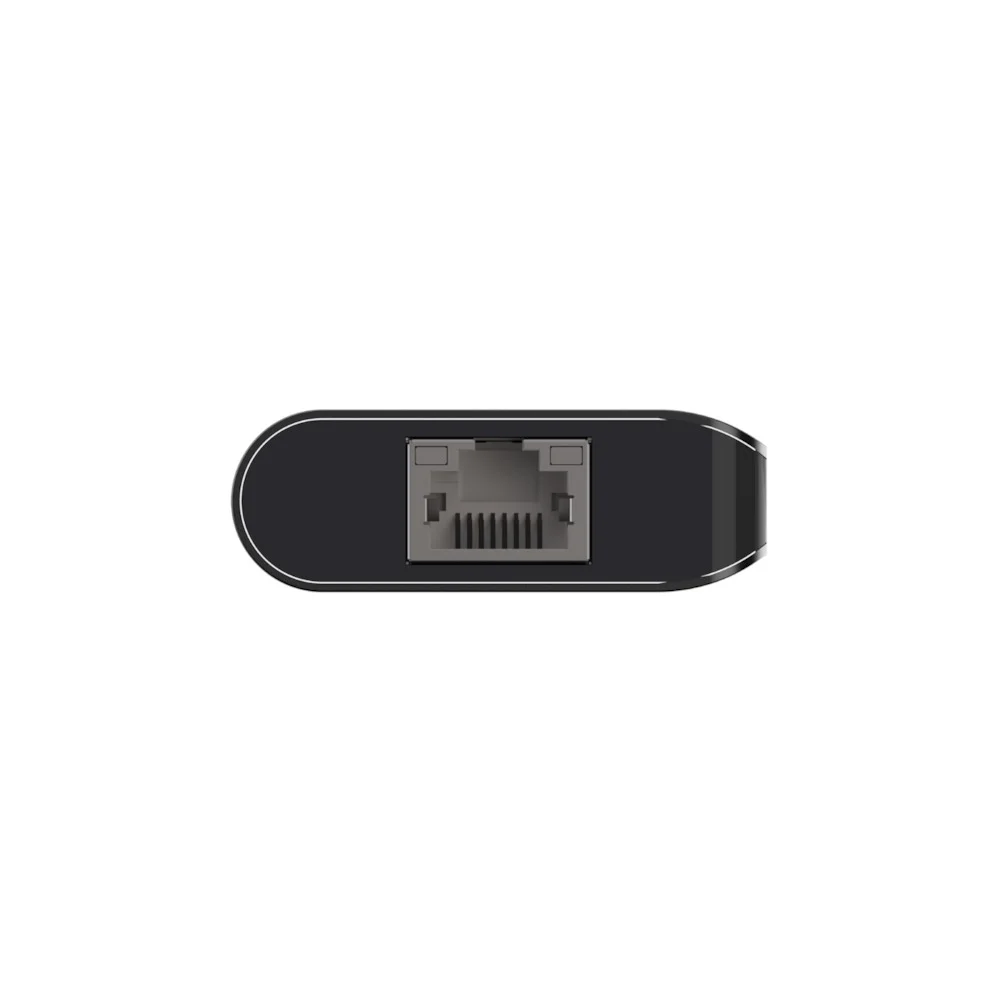 Hub USB-C "6-EM-1" HDMI / RJ-45 / 2x USB-A / USB-.