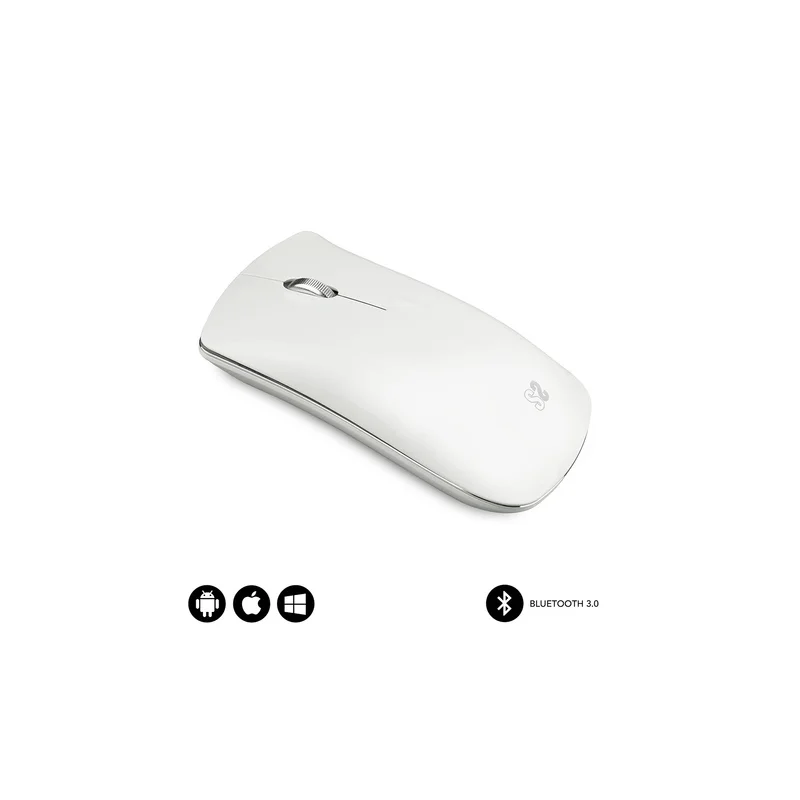 Rato Bluetooth Sem Fios Subblim Elegant Branco