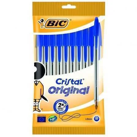 Conjunto de Canetas de Tinta Bic Cristal Original