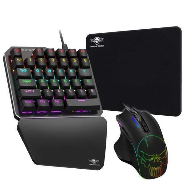Pack Gaming Spirit Of Gamer Teclado+rato+tapete