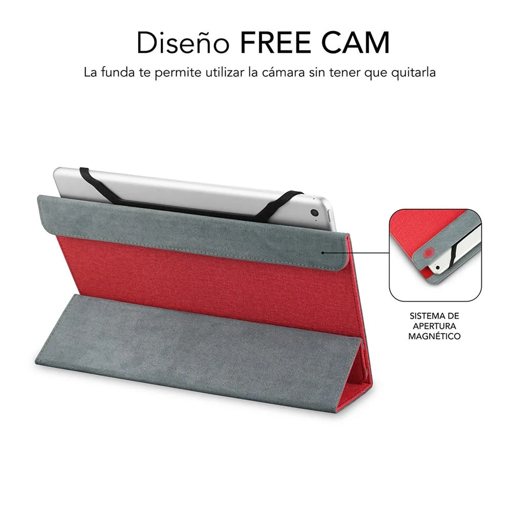 Capa Para Tablet Freecam 10,1" - 11" Vermelho