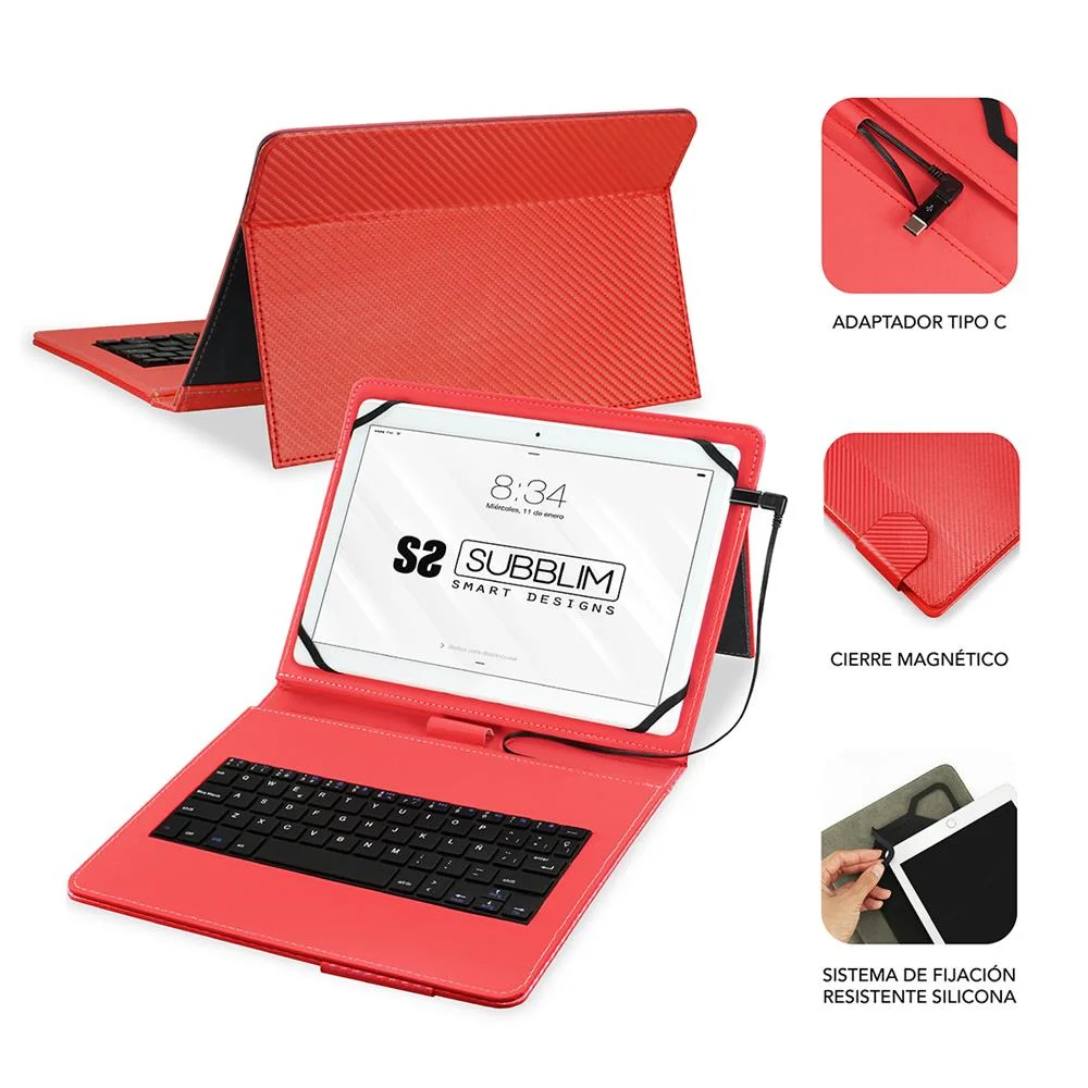 Funda para Tablet Y Teclado Subblim Keytab Pro 10.