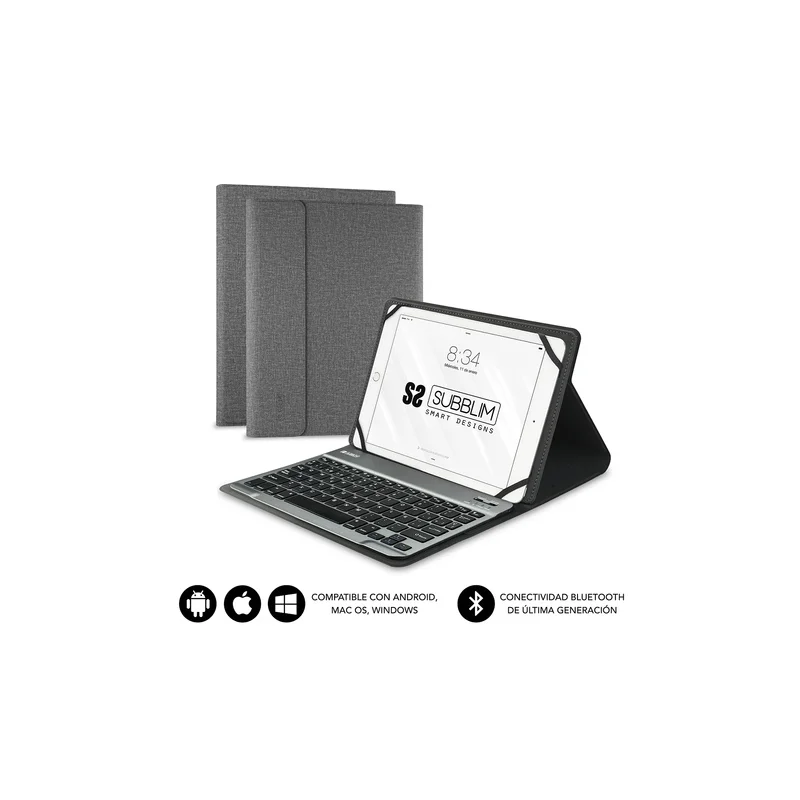 Capa Para Tablet e Teclado Subblim Keytab Pro 10.1