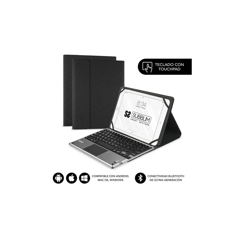 Subblim Keytab Pro Usb Capa Com Teclado 10.1"