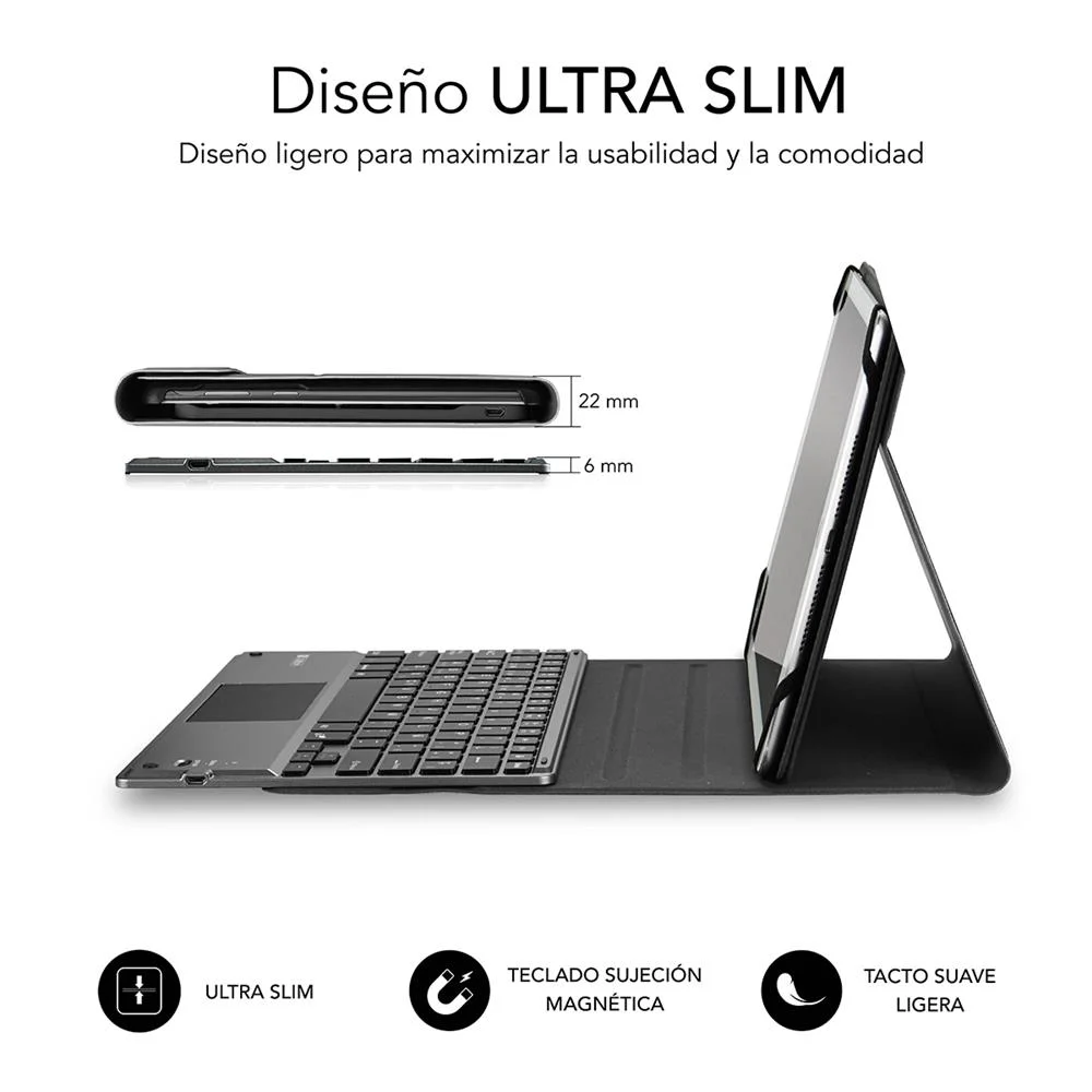 Subblim Keytab Pro Usb Capa Com Teclado 10.1"