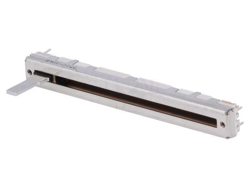 Potenci&oacute;metro: Com Deslizante; 10ko; 100mw; Tht
