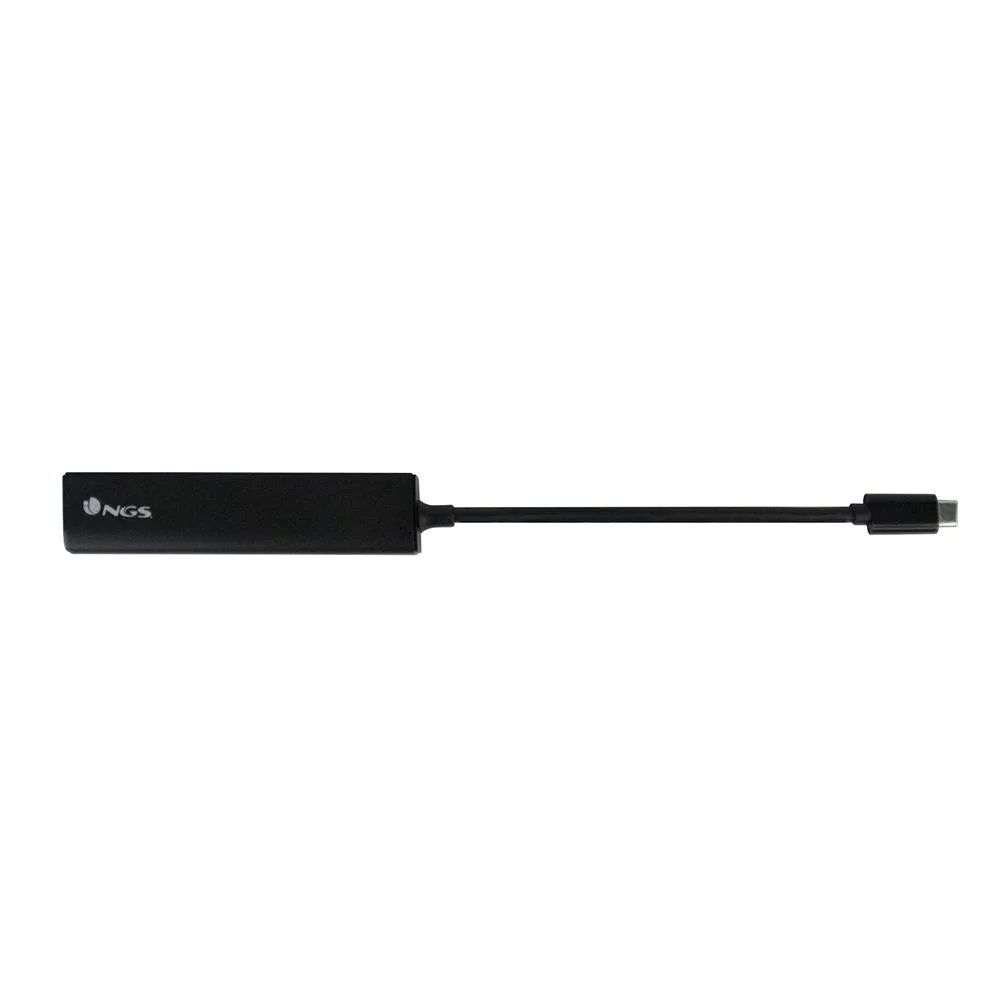 Hub USB 4 Portas NGS WONDERHUB4 5 Gbps Preto