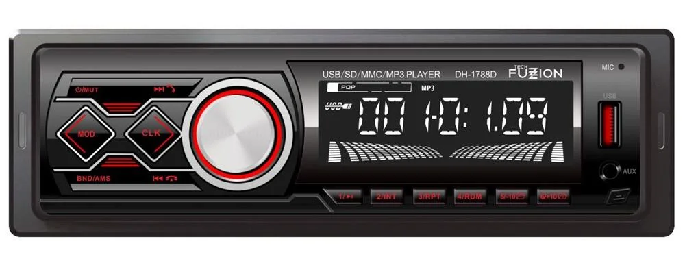 TECH FUZZION AUTO RADIO PAINEL DESTACAVEL 4x50W F.