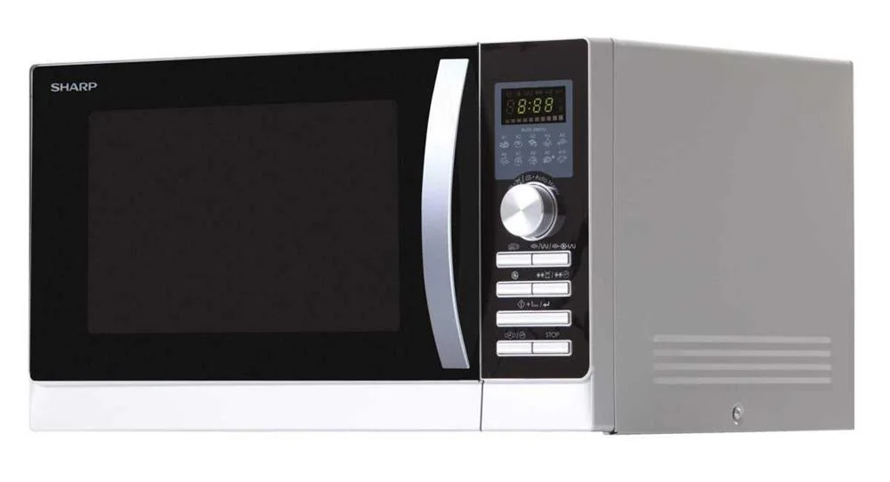 Microondas Sharp R-843in W C/Grill e Ar Quente