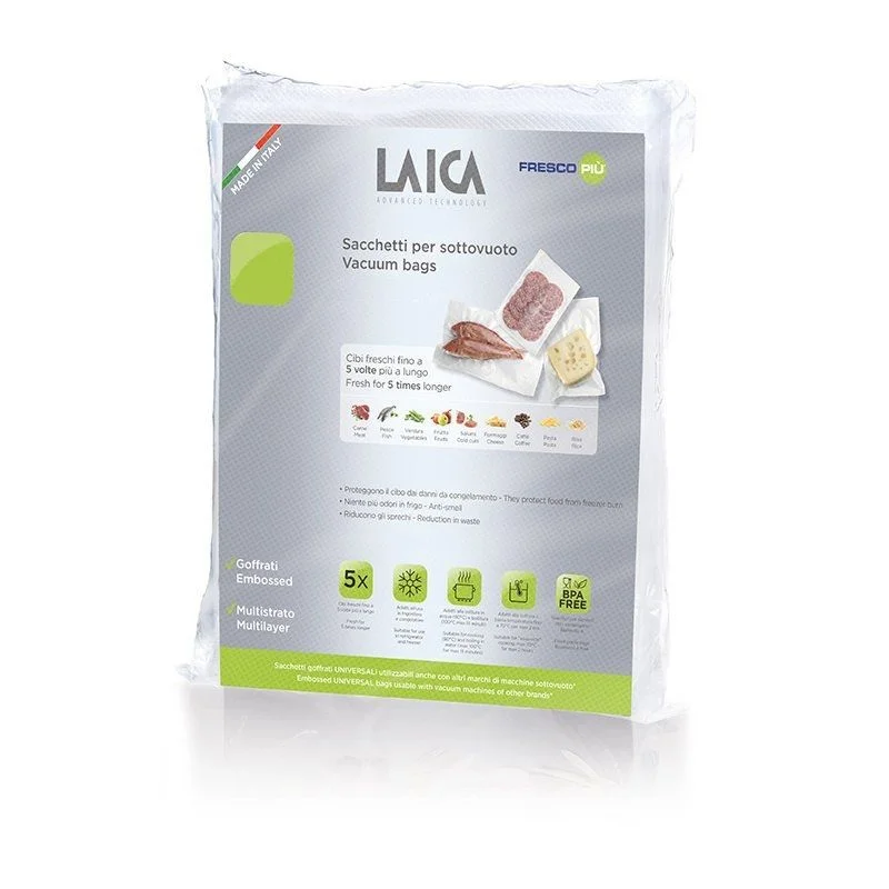 Bolsa para Envasar Al Vacío Laica Vt3501/ 20+28cm.