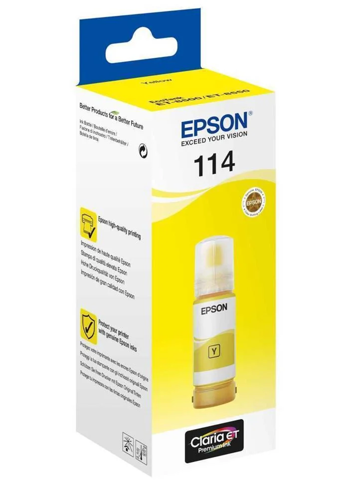 Epson Tinteiro Amarelo 114 Et-8500/8550