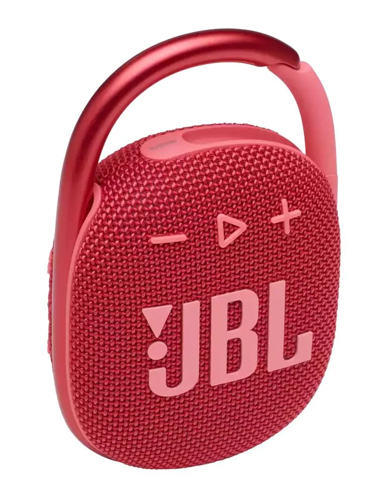 Altavoz Con Bluetooth Jbl Clip 4/ 5w/ 1.0/ Rojo