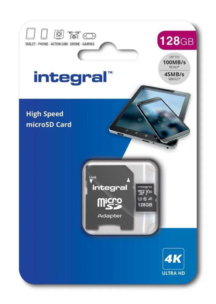 Cartão de Memória Microsdxc / Sd 128 Gb
