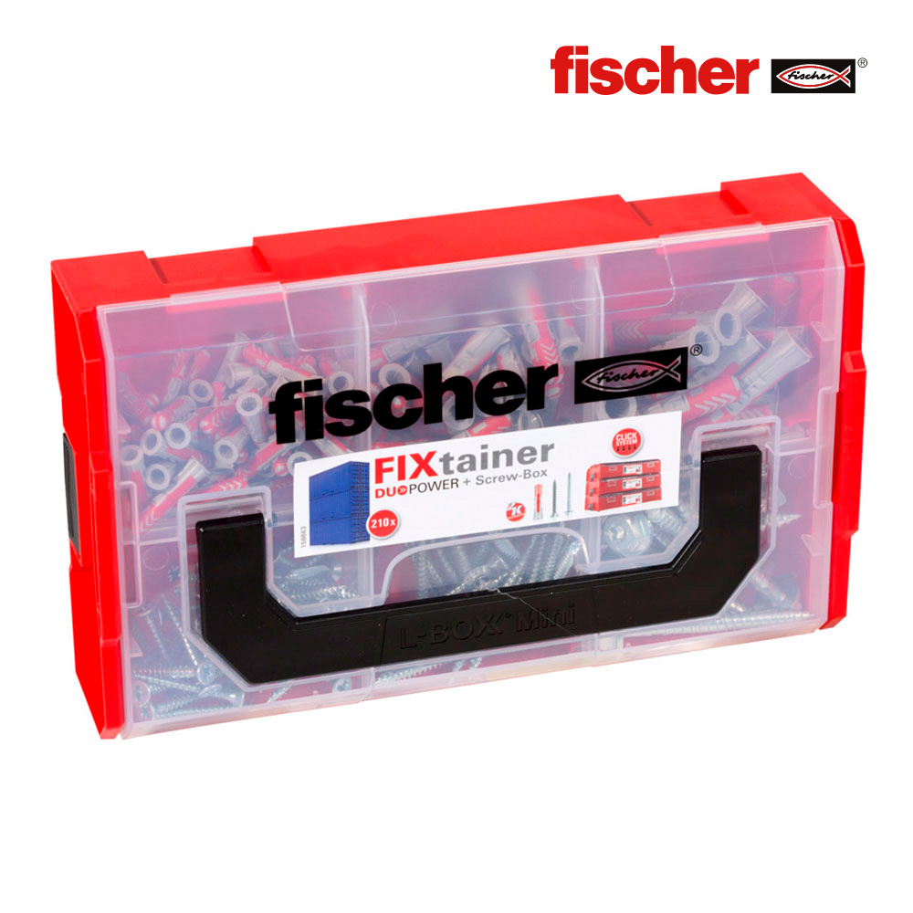 Caixa Fixtainer Duopower 6/8/10+ Parafusos - 210 U