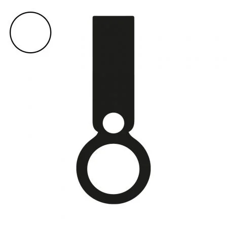 Loop Silicone p/ Apple AirTag - Branco