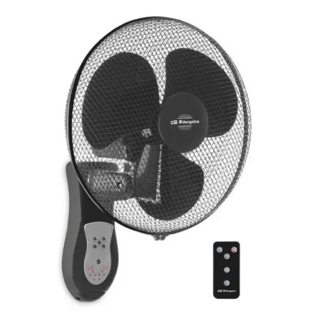 Ventoínha De Parede C/comando 45w - Preto