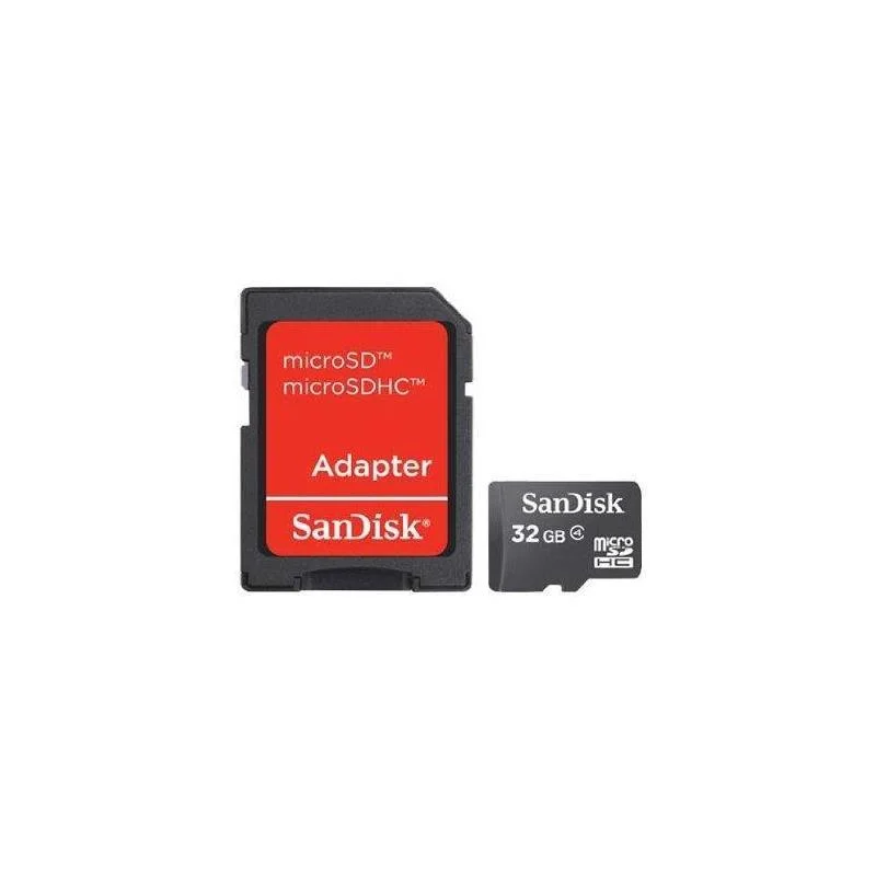 Sandisk Microsdhc+Sd Adapt. 32gb Sdsdqm-032g-B35a