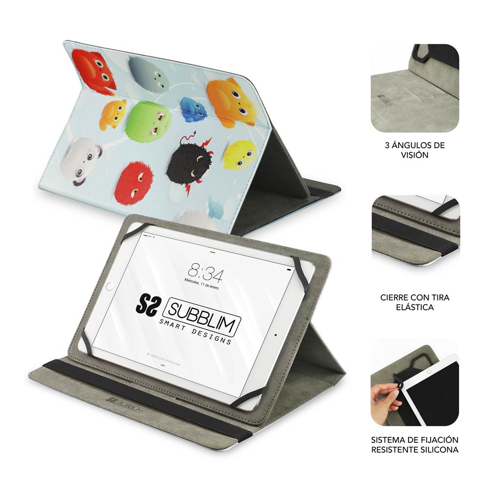 Capa Universal Tablet Furry Subblim 10,1 -11