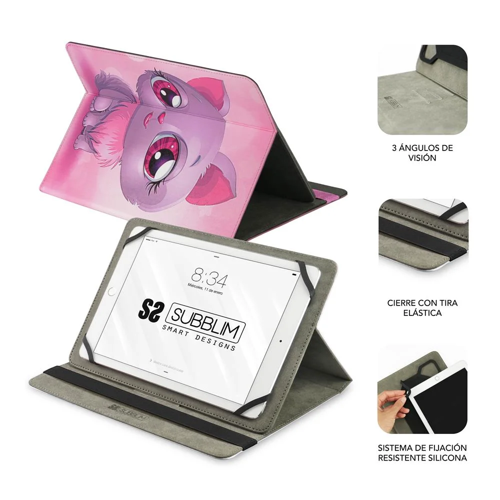 Capa Universal Tablet Cat Subblim 10,1 -11