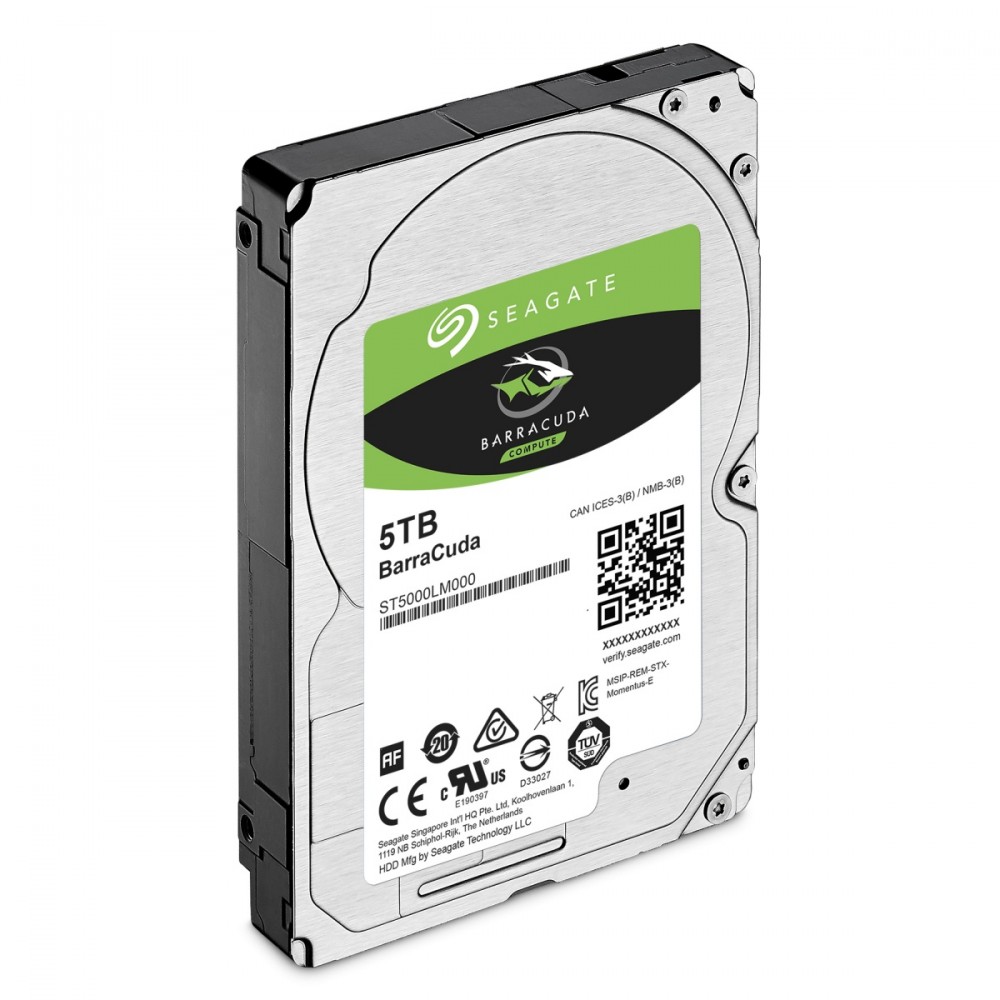 Seagate 5tb Barracuda 2.5 Sata Iii 128mb - St5000lm000