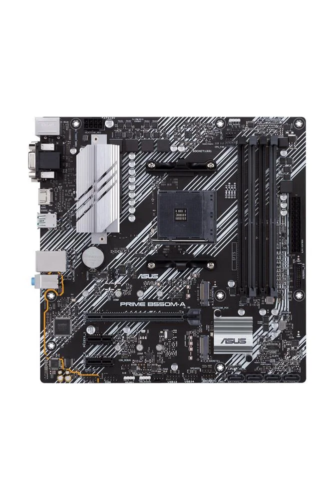 Motherboard Asus Prime B550m-A Csm, Amd Am4, 4xddr4, 2x M.2 Pcie4.0, Usb 3.2, Matx