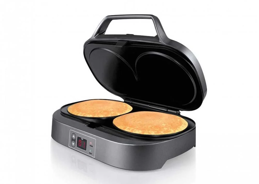 Flama Maquina de Panquecas 1300w 2 Concavidades