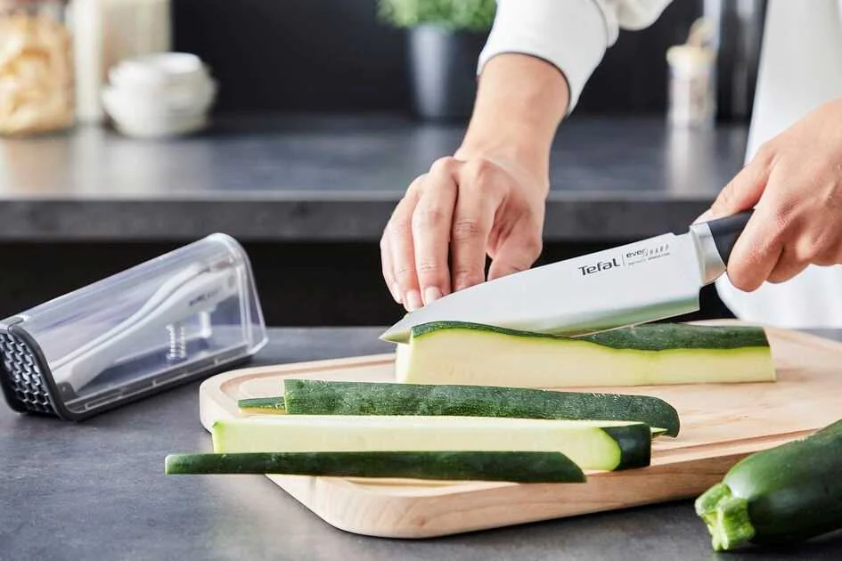 Faca 16.5cm + Afiador de Facas Tefal Ever Sharp
