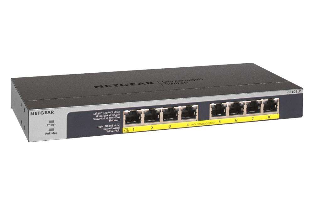 8-Port Flex Unmanaged Switch   Cpnt
