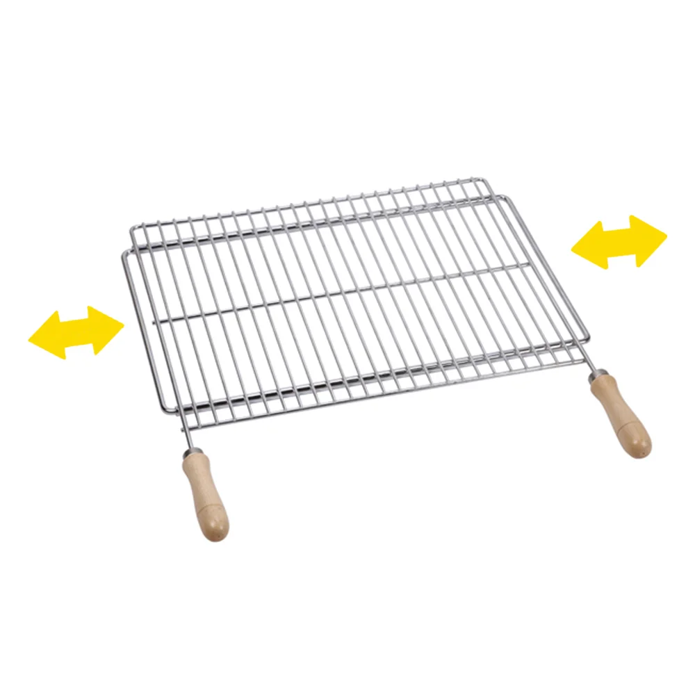 Grelha Para Barbecue Extensivel 60x40cm Aço