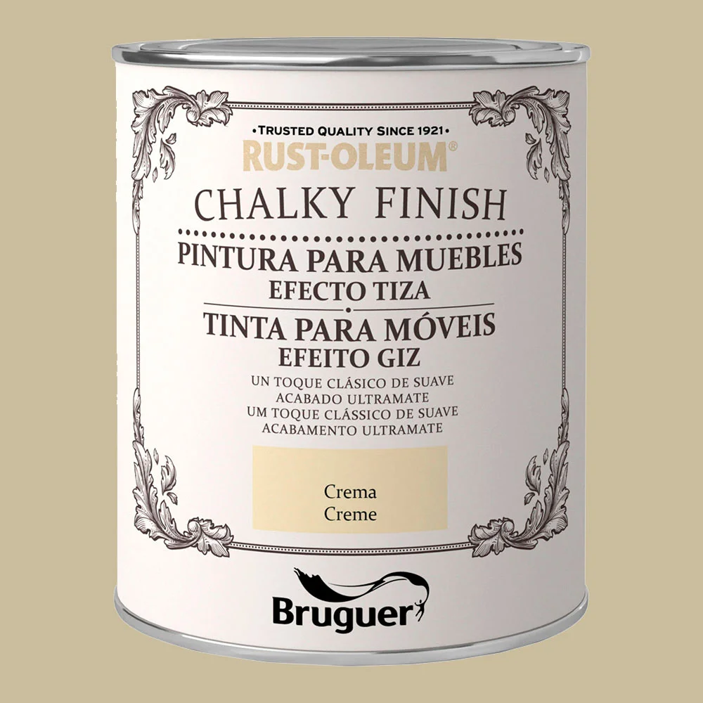 Tinta Para Móveis Chalky Paint 0.75l Creme