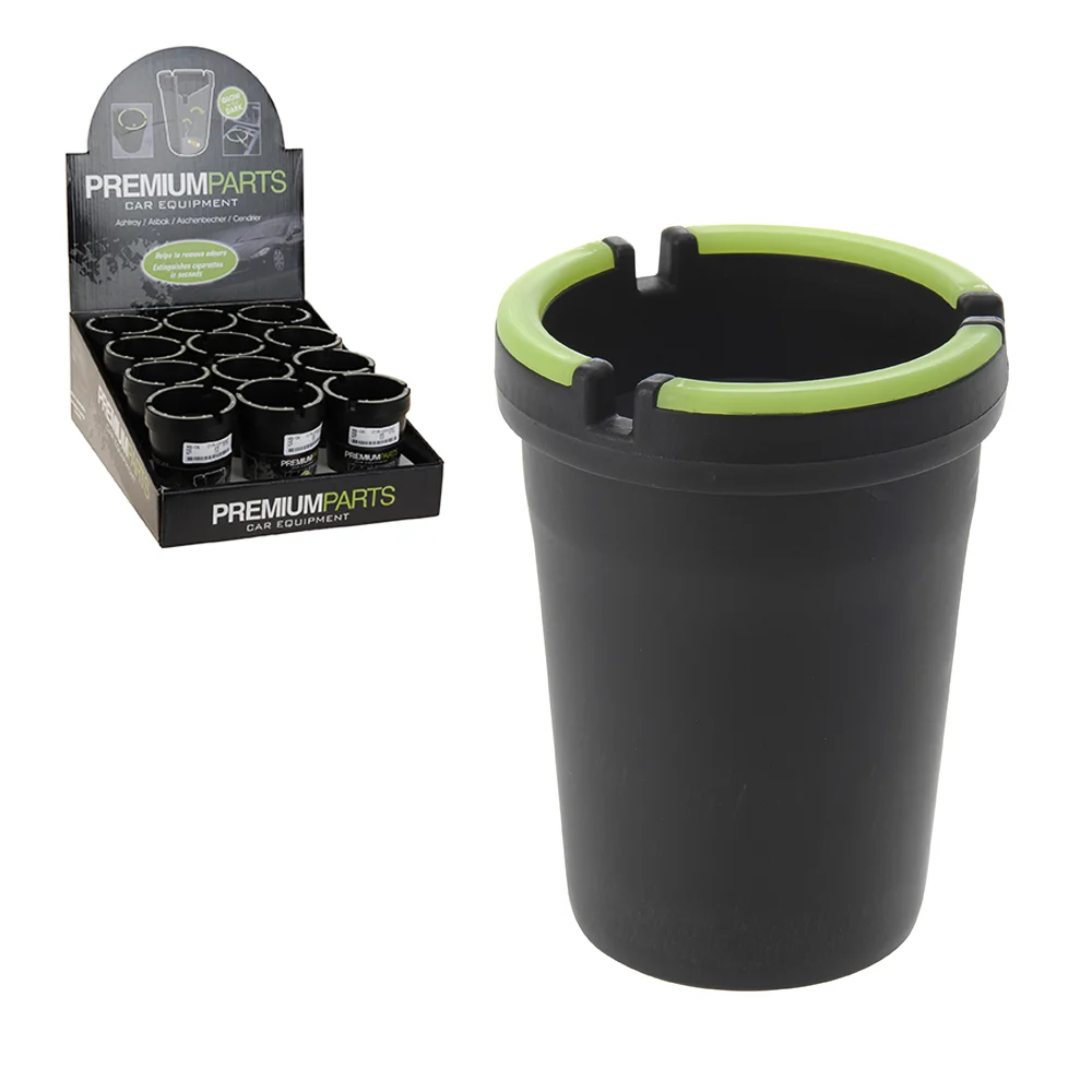 Cinzeiro para Carro Fluorescente Ø80x110mm